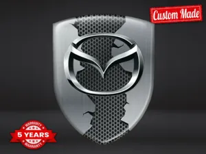 Mazda Etiqueta Adhesiva Duradera Universal Alta Calidad